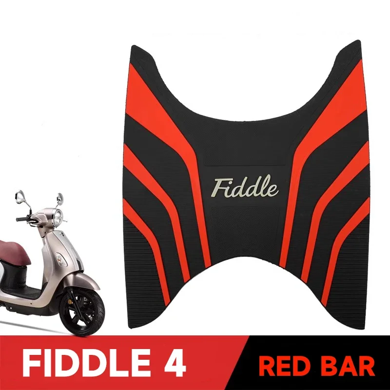لراحة القدم للدراجة النارية SYM FIDDLE 4، سجادة مطاطية للقدم #1