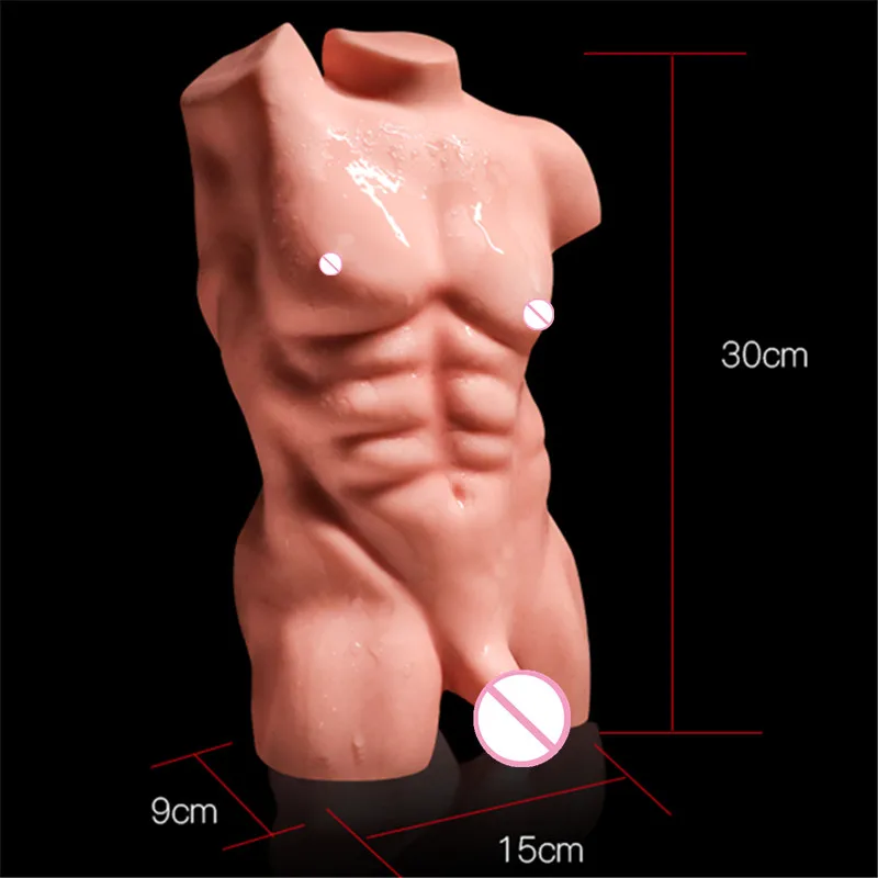 Pocket Size Male Masturbator Sex Doll Men\'s Torso Sexy Ass Doll Gay Anal Sex Toys Realistic Male Soft Penis Gay Sex Fun Toys