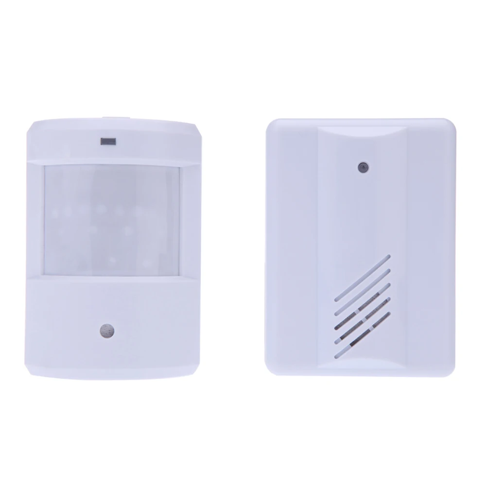 

Induction Doorbell Security Alarm Motion Sensor Welcome Separate White