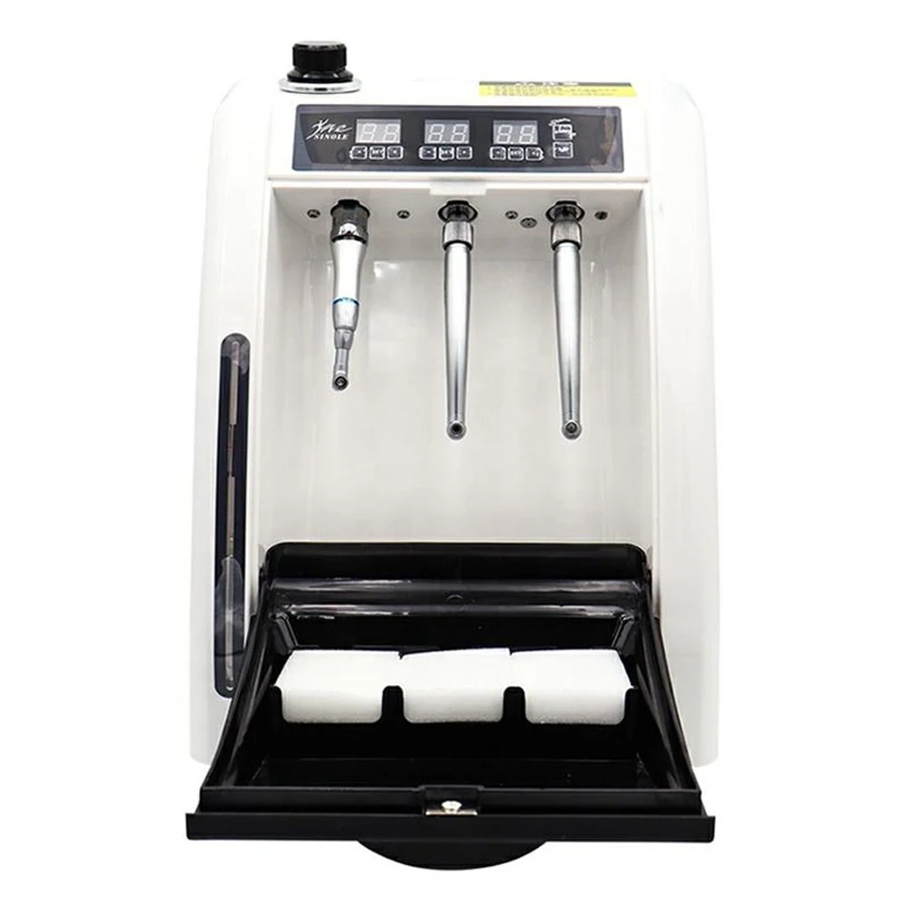 Dental Handpiece Lubrication System Lubricator Machine Dental Handpiece Oiling Cleaning 2-in-1 Equipment