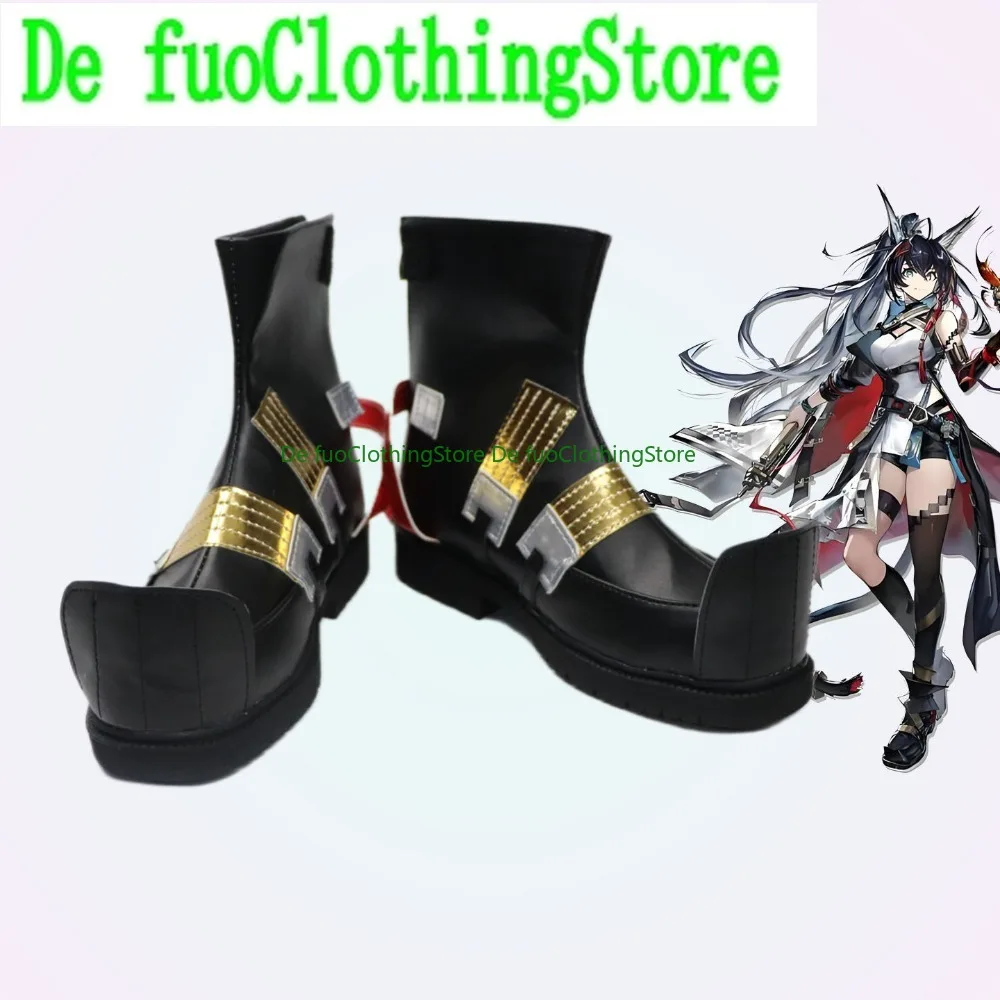 Arknight Ignites Spark Role Playing Boots Women's Halloween Party Boots Customization