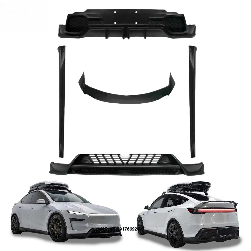 Tuning Body Kit for Model Y Juniper 2025+ Upgrade Yofer Auto Parts Spoiler Front Lip Side Skirt Diffuser Body Systems PP