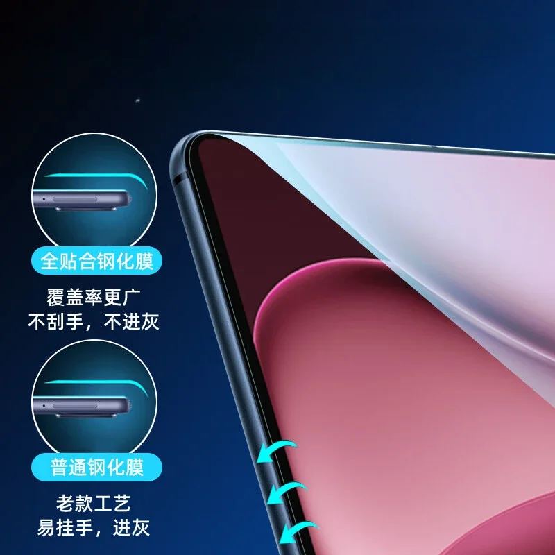 Protector de pantalla HD a prueba de arañazos, vidrio templado para tableta OPPO Pad 4 Pro 13,2, película dura con revestimiento de aceite