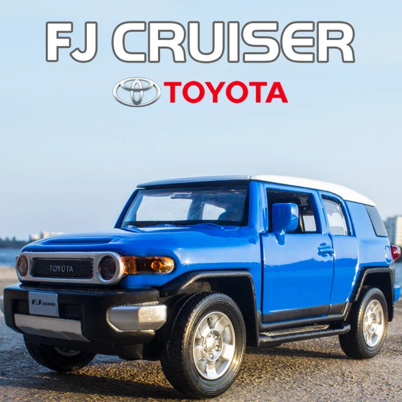 

1:32 TOYOTA FJ CRUISER Alloy Car Model Diecasts Metal Toy Vehicles Car Model Collection Sound and Light Simulation Toy Gift