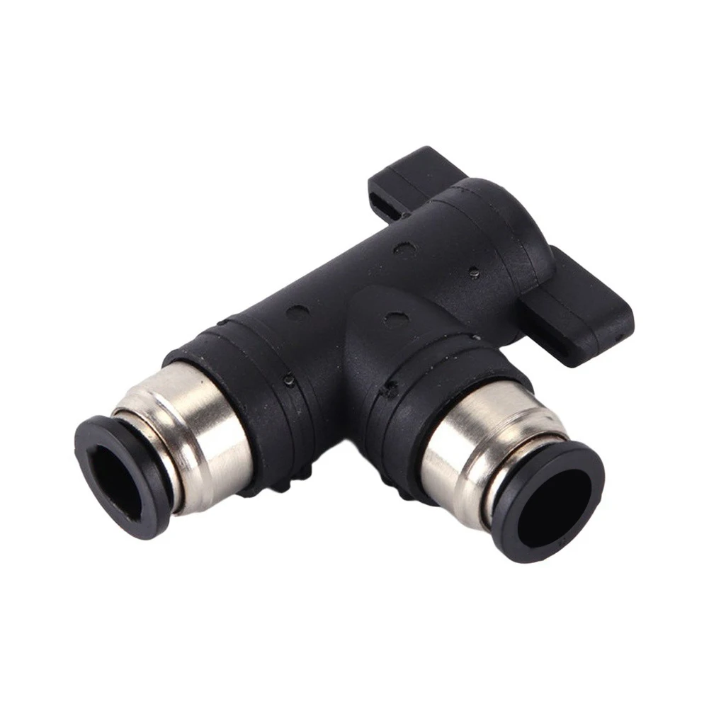Manual Flow Control Quick Connect Valve For Pneumatic System Control Aging Resistant Design Ergonomic Rotating Handle