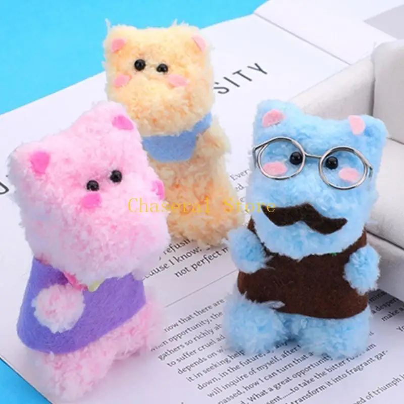 E7ce Thanh xoắn đầy màu sắc sáng tạo DIY Doll Handcraft Twisting Bar Cleaners Cleaner Plush Bar Iron Wire Tưởng tượng Tưởng