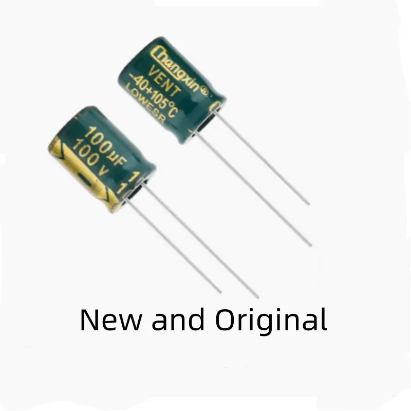 

High frequency, low resistance, long-life, high temperature resistant electrolytic capacitor 100uf 100V 10X14