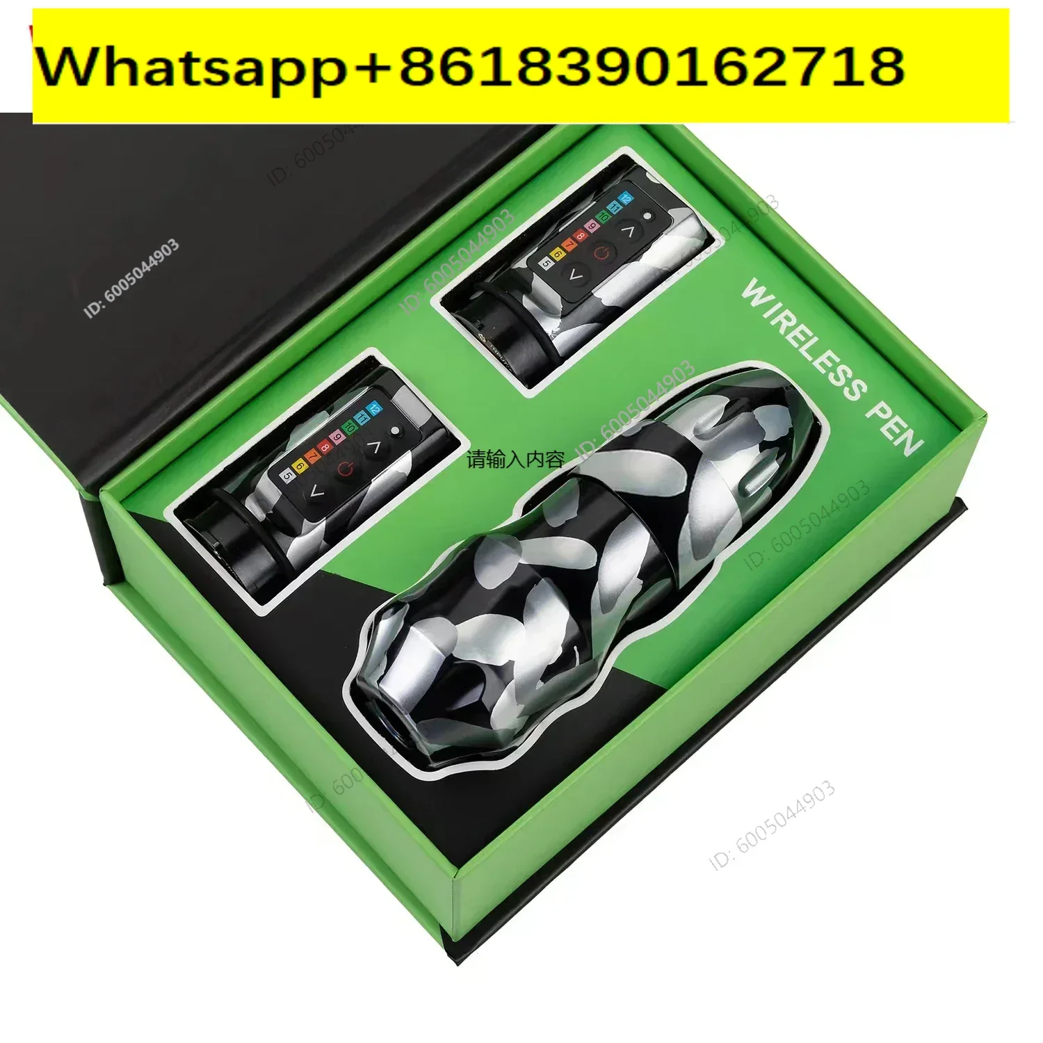 Tattoo Pen 3.5/4.0/4.6mm Stroke Optional Wireless Tattoo Machine kit 12500rpm Japanese Coreless Tattoo Pen With Two Battery