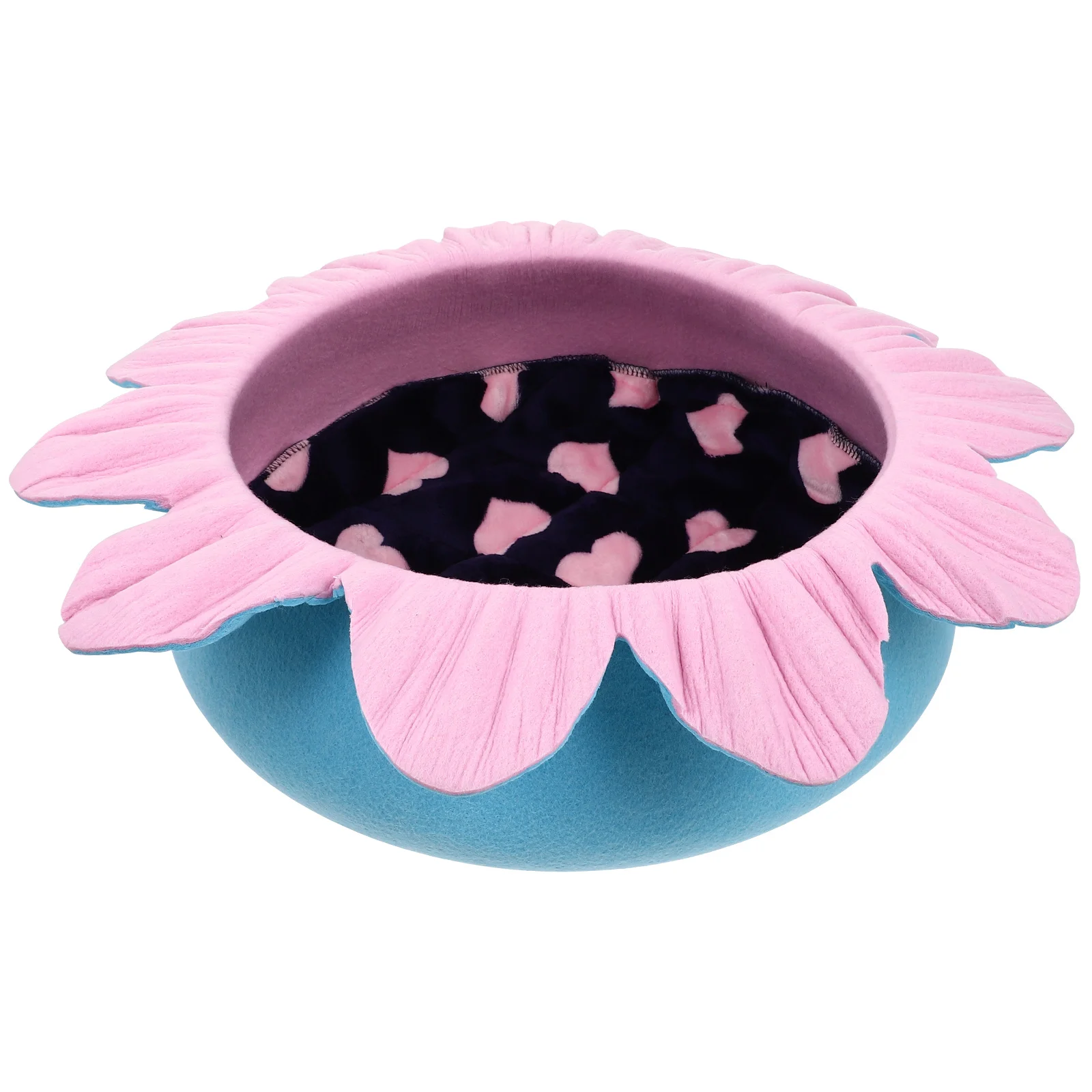 

Chrysanthemum Nest Pet Cushion Felt Mat Soft Comfortable Dog Cat Sleep Pad Puppy Lounge Bed Portable Cozy Pad for Home Travel