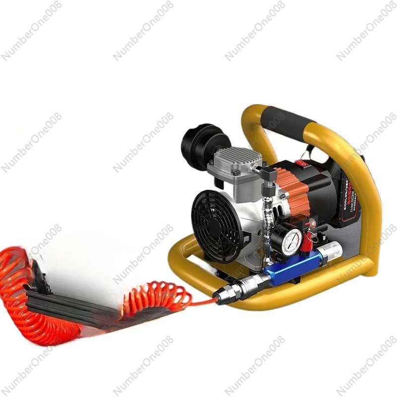 

Воздушный компрессор с литиевой батареей, мини-маленький портативный воздушный насос, безмасляный воздушный компрессор