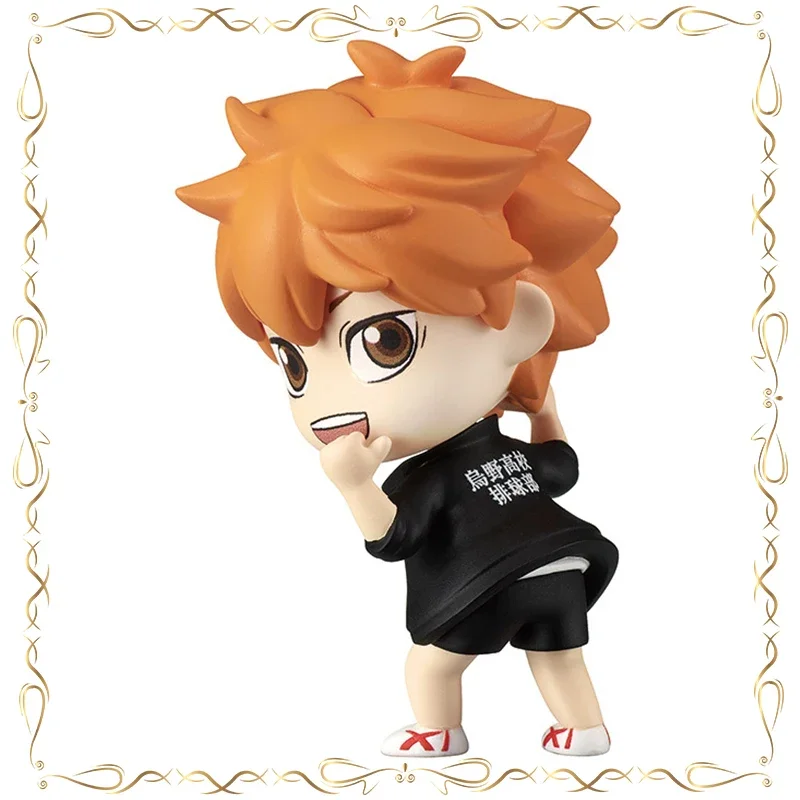 

Hinata Shoyo Turn Around Say Hello Modeling Gashapon Keepsake Anime Figures Ornament Action Figure Model Toys