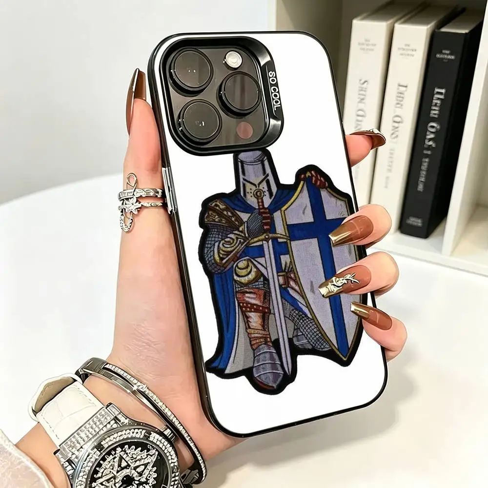 Прочный чехол Bumbe для iPhone 17 16 15 14 13 12 11 Plus Pro Max цвет серебристый серия Universidad Catolica
