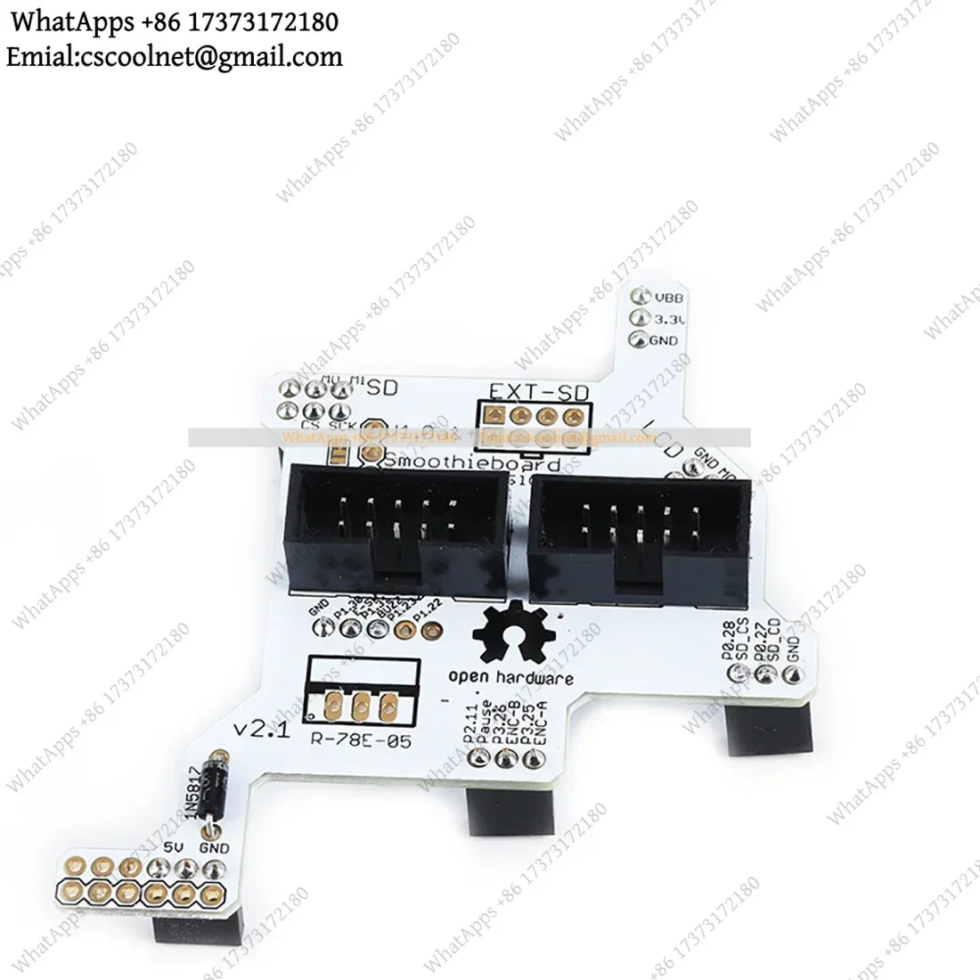 Smoothieboard 5X V1.1 Display Adapter Board 3D Printer CNC Controller Accessories Replacement Parts Upgrade Kit Components