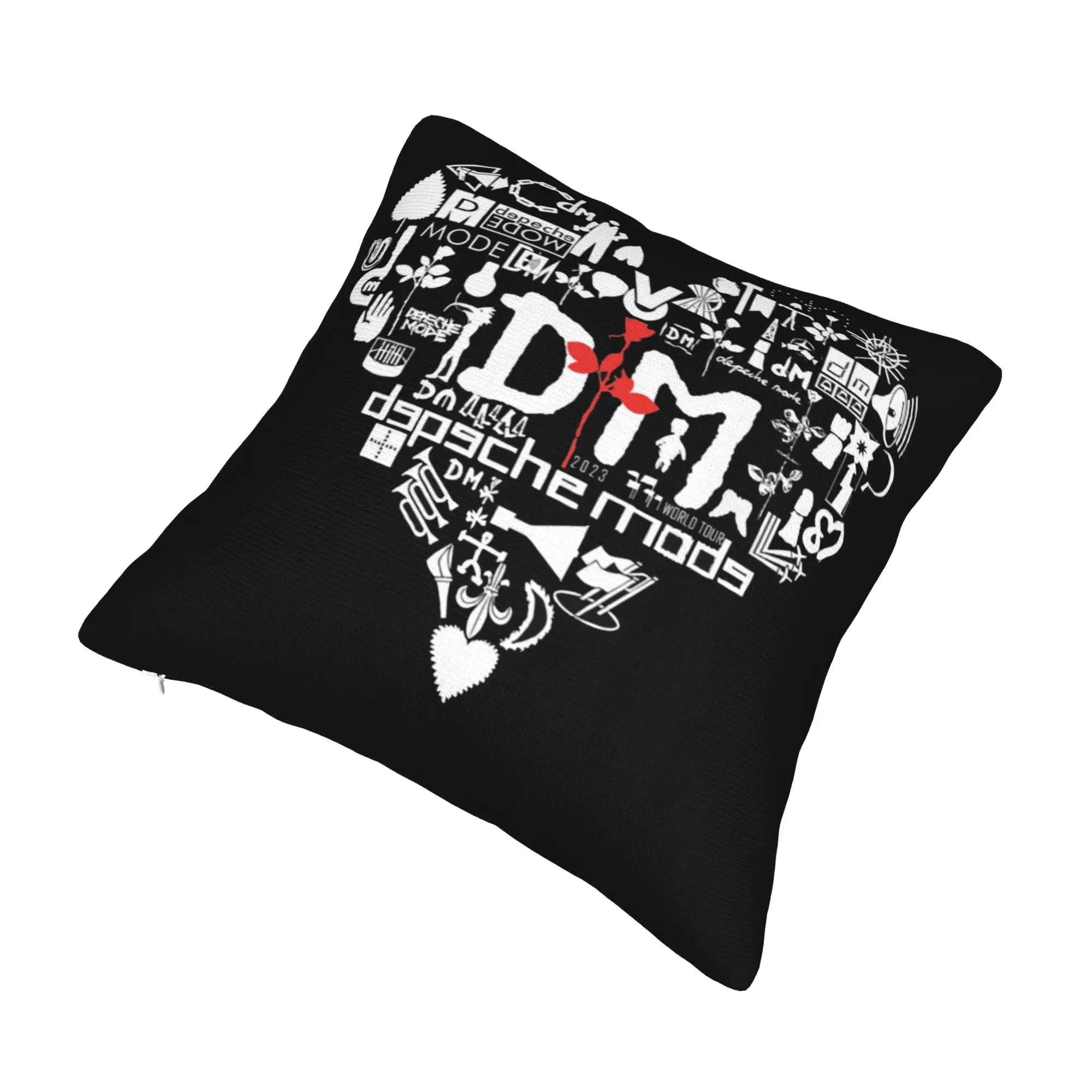 Depeche Cool Mode Electronic Rock Cushion Cover 45x45cm  Soft Modern Pillows Home Decor