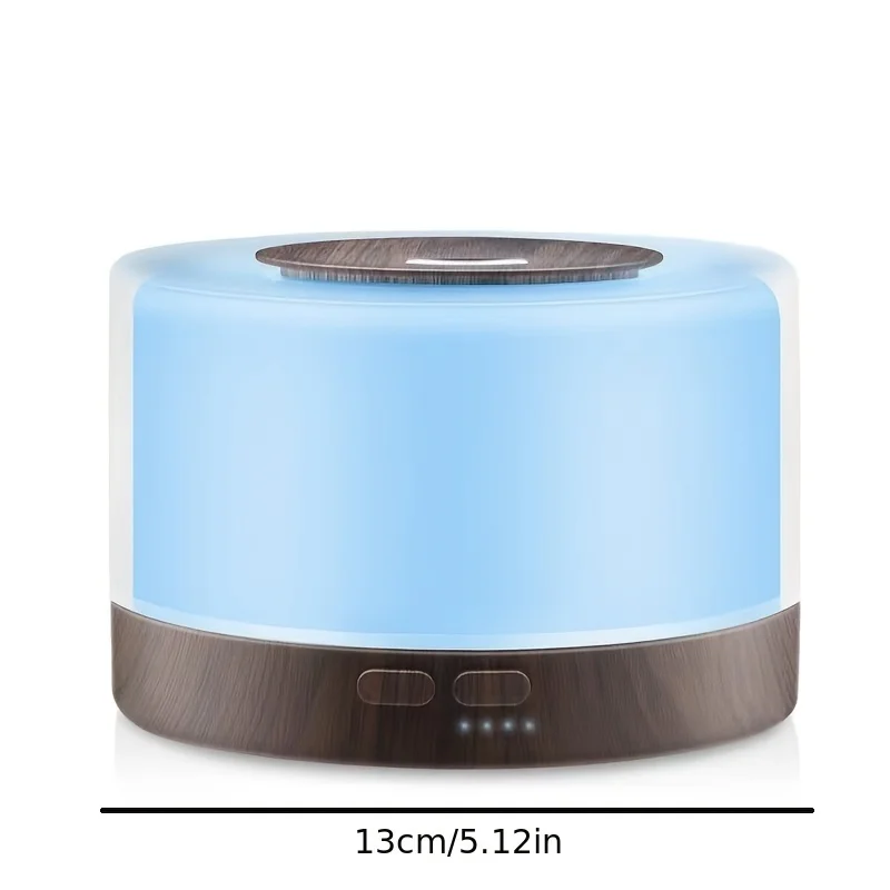 Elegant 16.91oz Aromatherapy Essential Oil Diffuser with Soundwave Technology - Soundwave technology Cold Mist Humidifier, Adjus