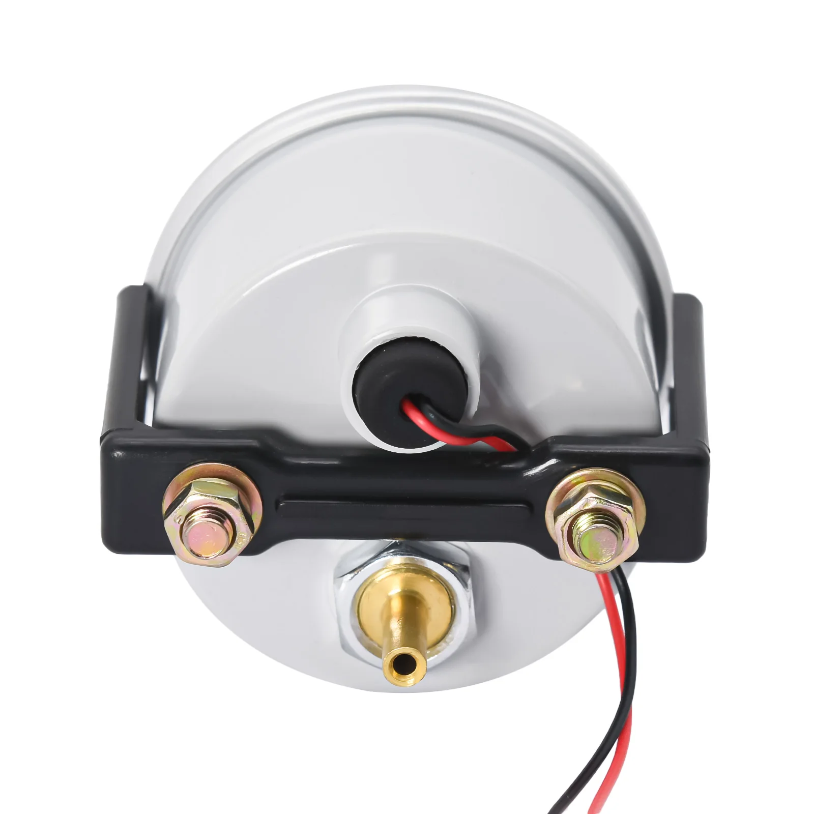 Calibro turbo boost personalizzato per auto da 2 "52 mm con sensore -30~30PSI Turbometro Luce LED bianca per auto da corsa a benzina 12V