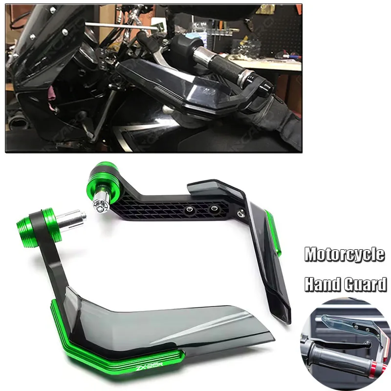 

For KAWASAKI ZX25R 2019-2023 ZX 25R Motorcycle Handguard Shield Hand Guard Protector Windshield Accessories
