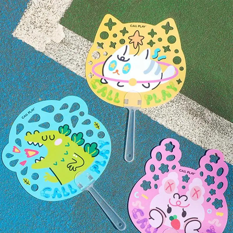 

Colorful Bubble Handheld Fan Cute Bubble Blower Toy For Kids Summer Outdoor Bubble Fun For Kids With 10ml Bubble Liquid