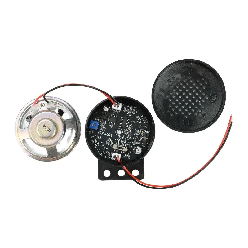 Voice prompt 3W power MP3 player, power on to play custom voice prompt