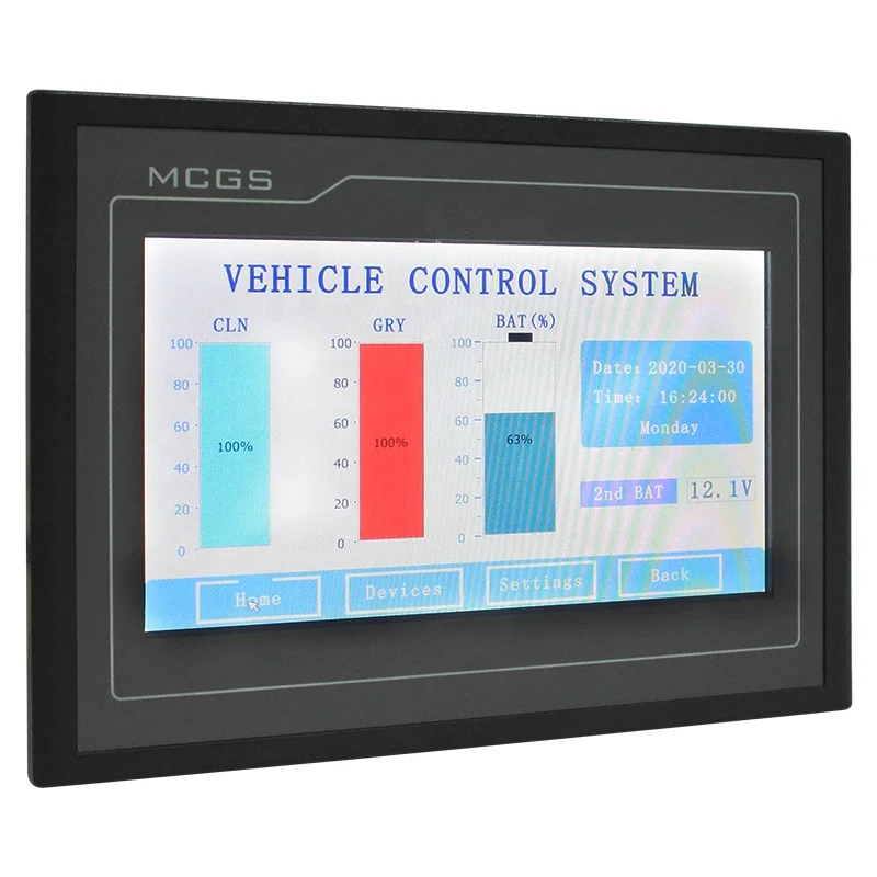 TYTXRV DC12V 30A 8 Gang RV Control Panel With Power Supply 8 Gang Controller Liquid Level Sensor For Car Truck Boat UTV RV