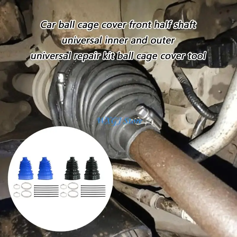 

37JE Universal CV Joint Boot Silicone Dust Cover For Automobile Front Axles Repai