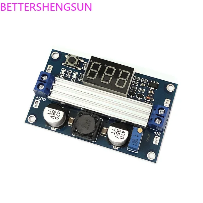 

DC-DC High-Power Adjustable Boost Module 3.0~35V L 3.5~35V 100W with Digital Display Voltmeter