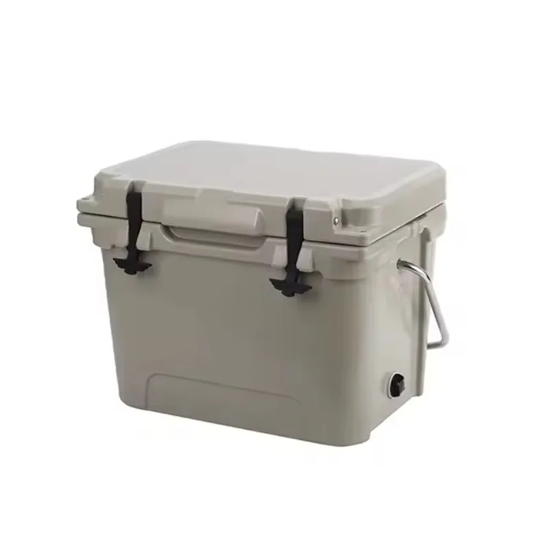 Portable 20QT Compressor Modern Rotomolded Thermal Cooler Box Insulated Leak Proof Fishing Camping Outdoor Picnic Basket