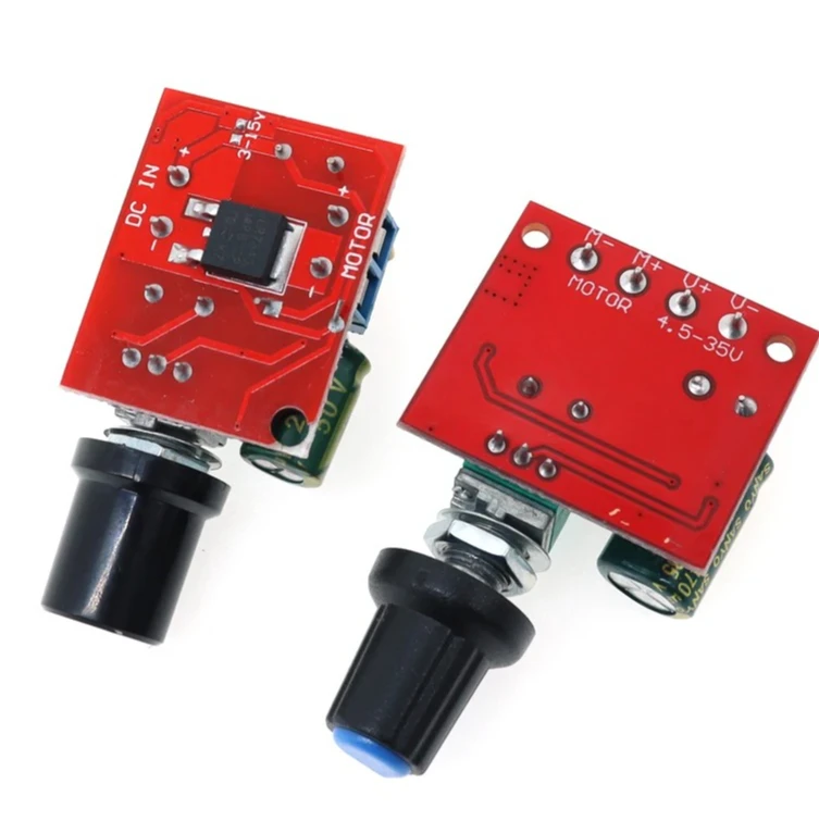 Регулятор скорости двигателя с ШИМ, регулятор скорости двигателя низкого напряжения, регулируемый модуль привода, постоянный ток 1,8–35 В, 2 А, 3 А, 5 А, 10 А, 30 Вт, 80 Вт, 90 Вт