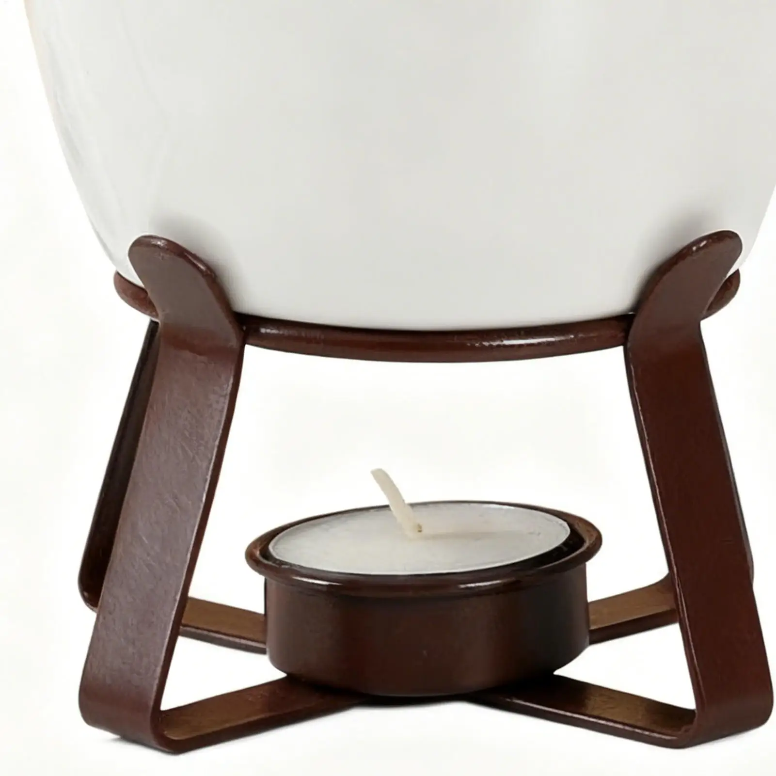 

Chocolate Melting Cup 300ml Ceramic Pot With Forks Sweet Fondue Cup Chocolate Melting Mug For Dessert Cheese Butter Snack Home