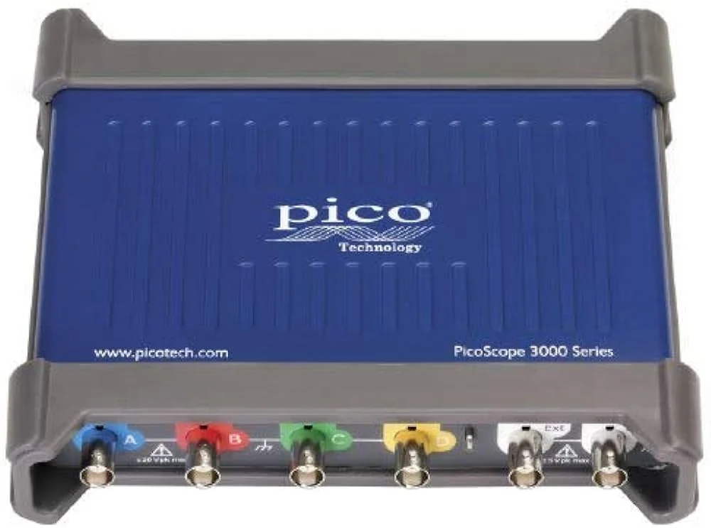 

Pico Technology PicoScope 3403D Benchtop Oscilloscopes PicoScope 3403D 4 channel, 50 MHz, 8-bit oscilloscope with probes