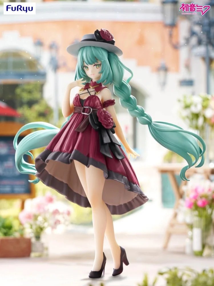 オリジナル-フリュー-トライ・トライ・イット-初音ミク-レッドドレスver-ボーカロイド-ピアプロ-アニメ-フィギュア-コレクタブルモデル-おもちゃ-ギフト-2026年新作-入荷しました