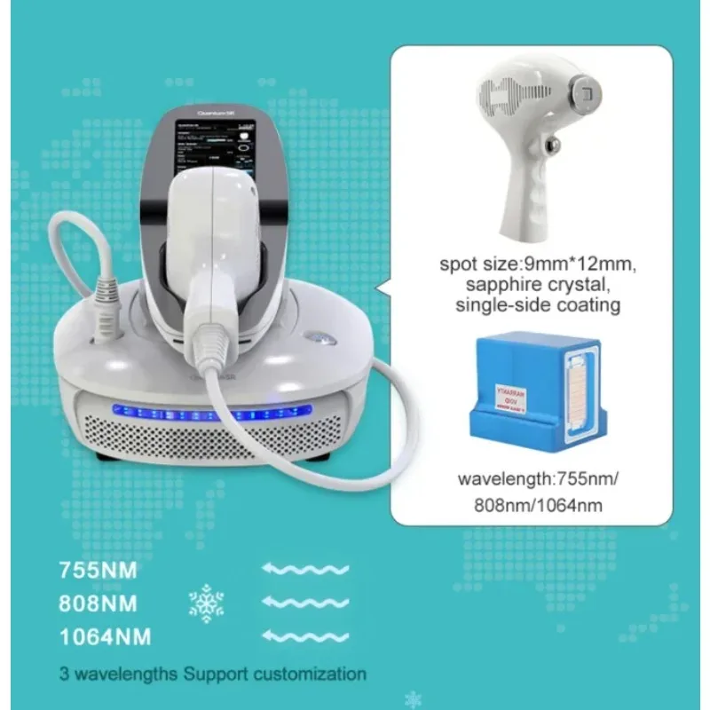 

2025/TUV CE 2023 Mini Diode Ice Home Use 755 808 1064nm diodo Hair Remover Device
