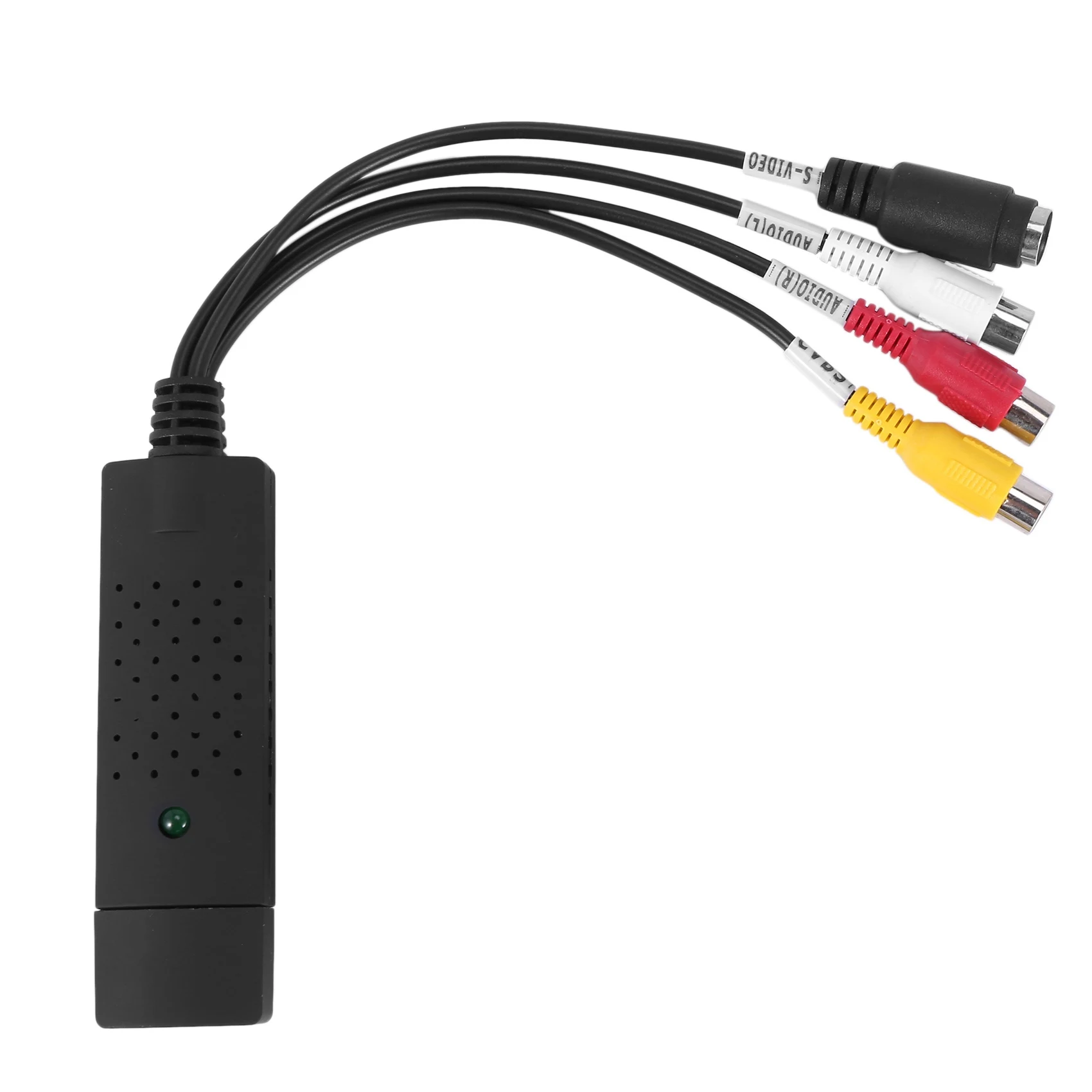 ABSQ-비디오 오디오 VHS VCR USB 비디오 캡처 카드-DVD 변환기 캡처 카드 어댑터