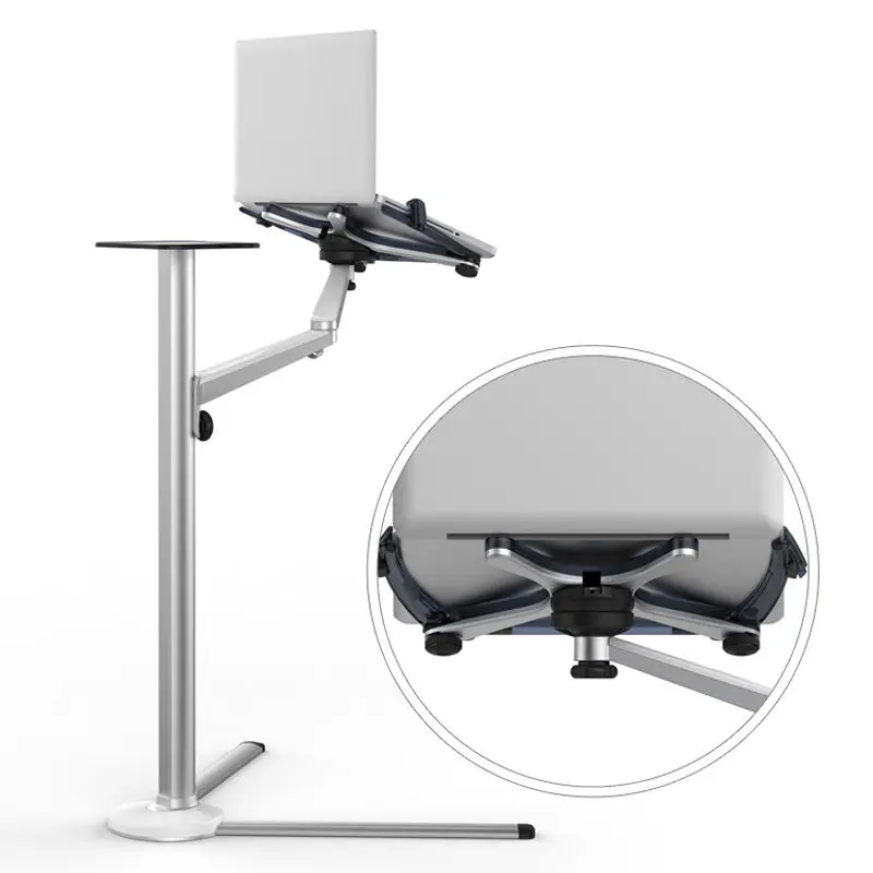 New laptop stand floor-standing lazy people watching drama universal bedside tripod tablet phone stand.