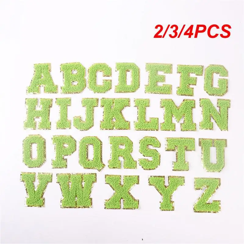 2/3/4PCS Self-adhesive Patch Multifunction Sewing Supplies Popular Creative Supplies Letter Stickers Eye-catching