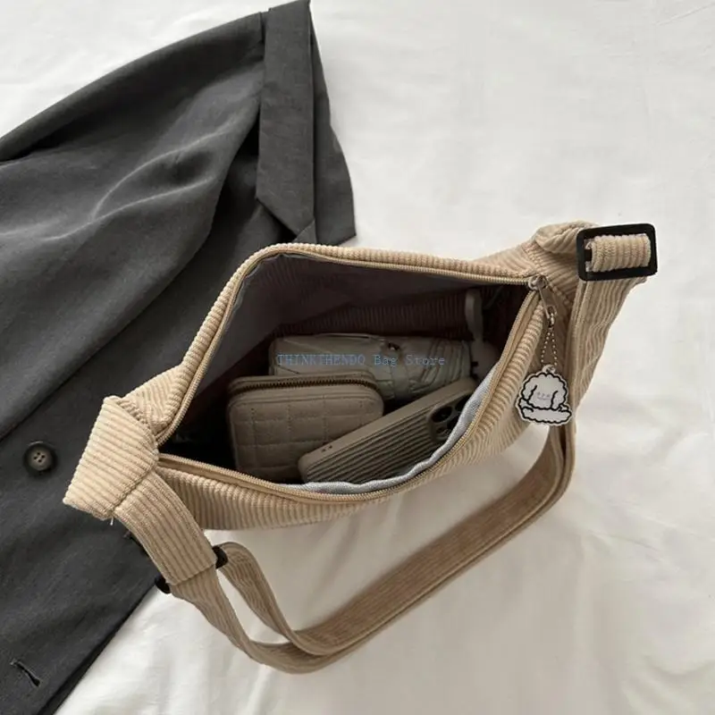 340D المرأة الزلابية حقيبة حقيبة الكتف اليابانية الأنماط الكورية حقيبة تسوق حقيبة كروسبودي الموضة لكل يوم