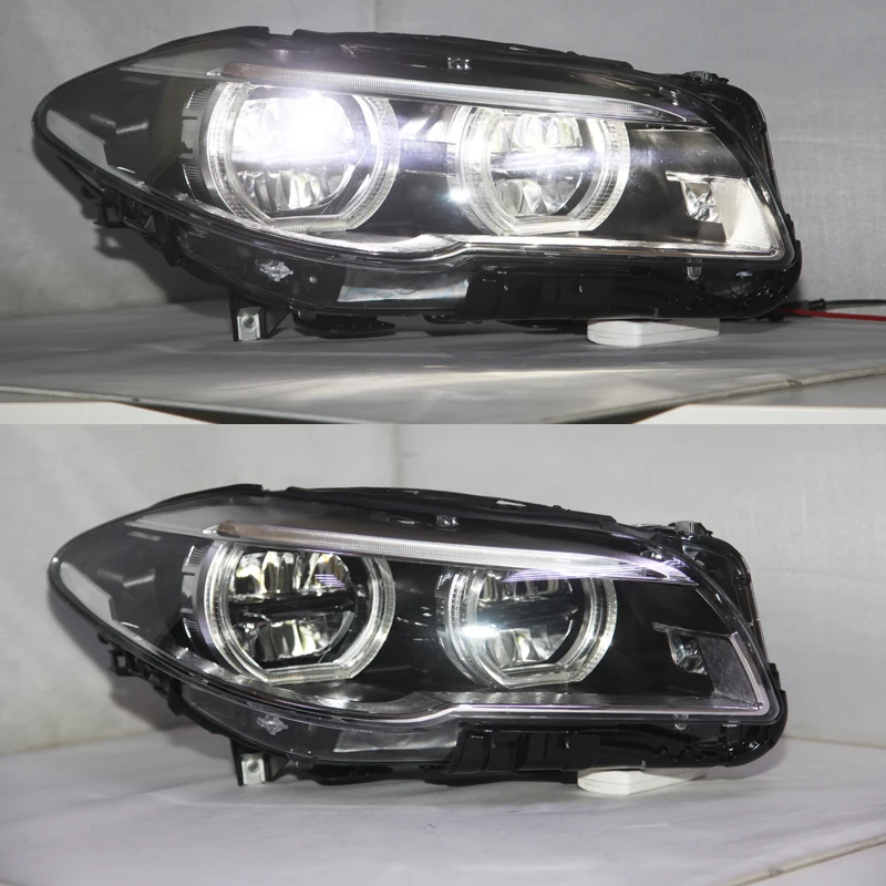 

For BMW F10 F18 520 525 530 535i 2011-2015 Year Front Lamp LED Head Light Assembly New Version