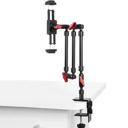Mobile Phone and Tablet Stand with Adjustable Hands-free Stand for Watching Video Calls and Games