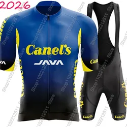 Canel's Java 2026 Team Cycling Jersey Mexico National Set Short Sleeve Clothing Road Bike Shirts Suit Bicycle Bib Shorts MTB