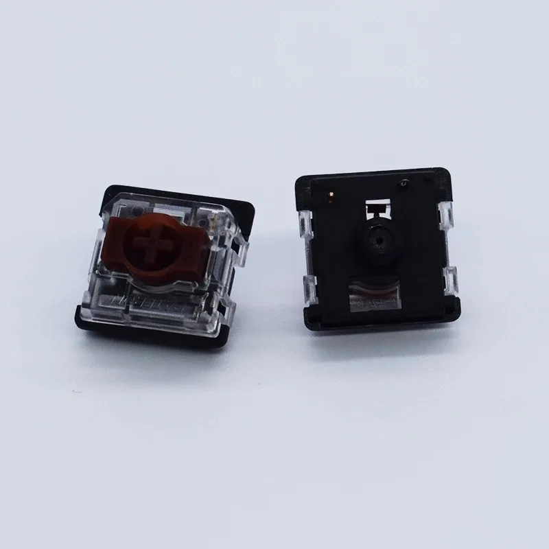 

GATERON KS-33 Low Profile 2.0 Switch Black bottom housing 3 Pin Blue Red Brown RGB Customized DIY Hot Swap Mechanical Keyboard