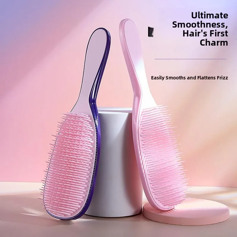 ロングハンドルシリコンヘアウォッシングブラシ専門頭皮クリーニングマッサージコームバスシャンプーヘアウォッシングツールブルーバレーブランド
