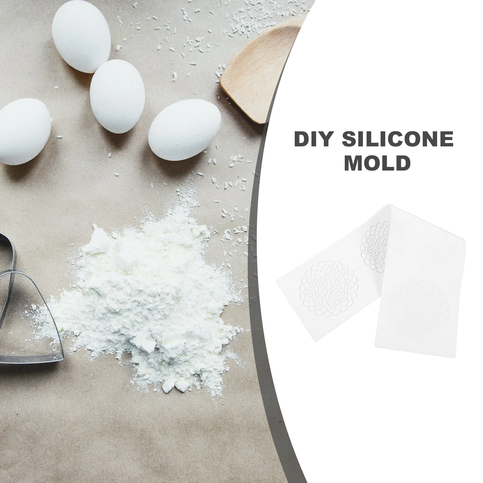 

Silicone Baking Mold Template Cake Biscuit Chocolate Embossed Printing Craft Templates Washable Cookie Kitchen Fondant Tool