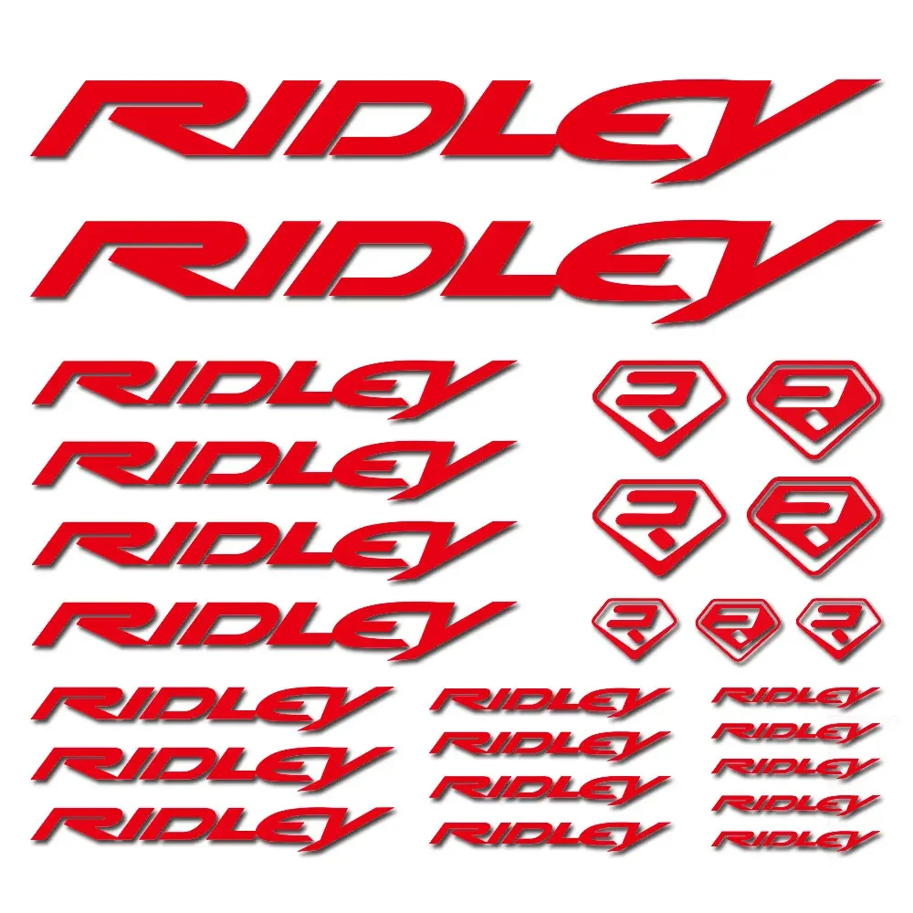 For RIDLEY Mountain Bike Frame Replacement Decals Sticker Kit