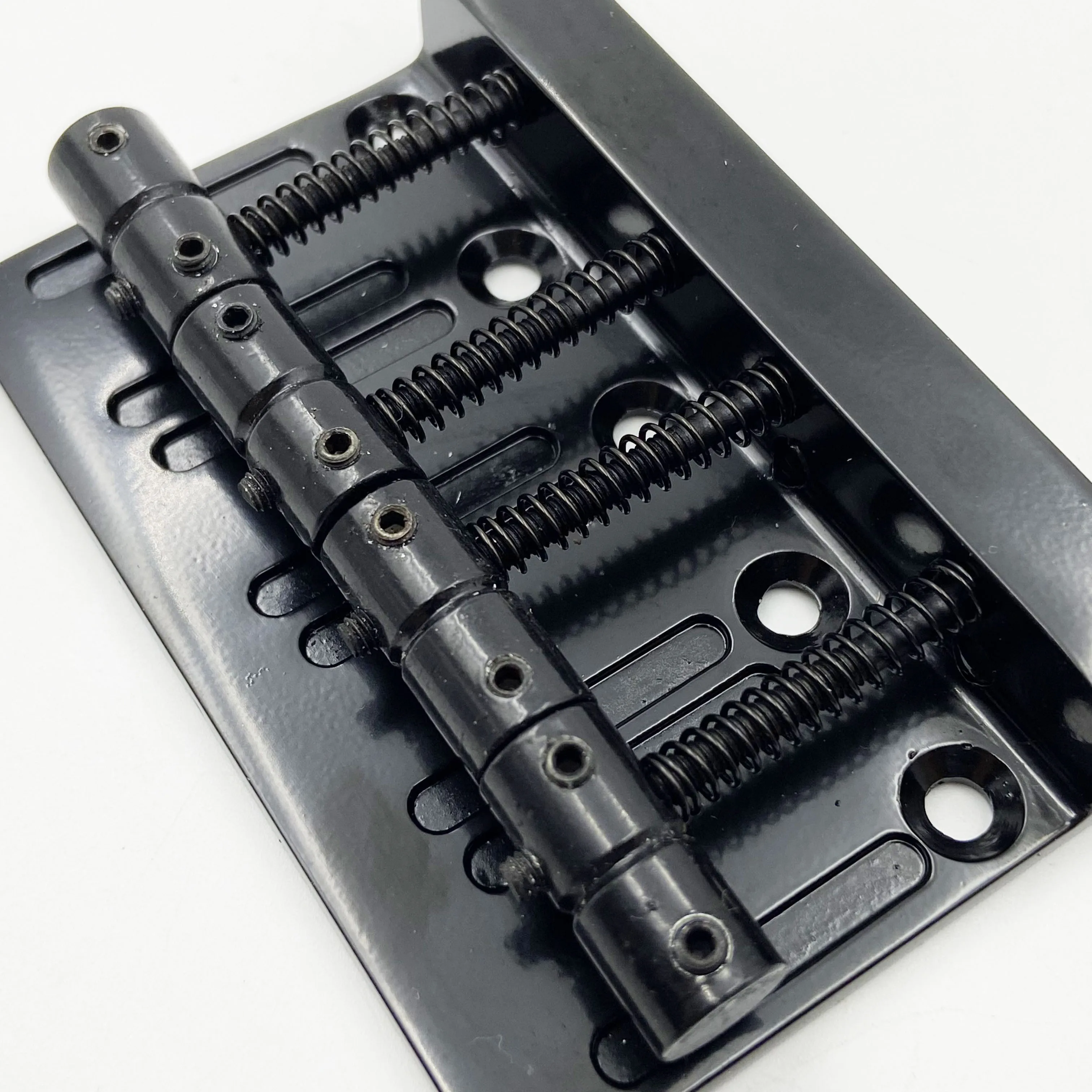 4-سلسلة جسر باس كهربائي سميكة 4-سلسلة سبائك الزنك باس جسر الرباط لوحة جسر ثابت العتيقة الغيتار الملحقات #5