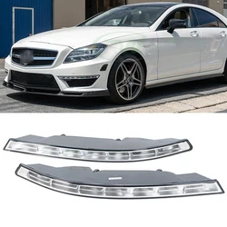 2PC Front Bumper Fog Lamp Daytime Running Light DRL Car Accessories For Mercedes-Benz CLS W218 2012 2013 2014 CLS63 AMG