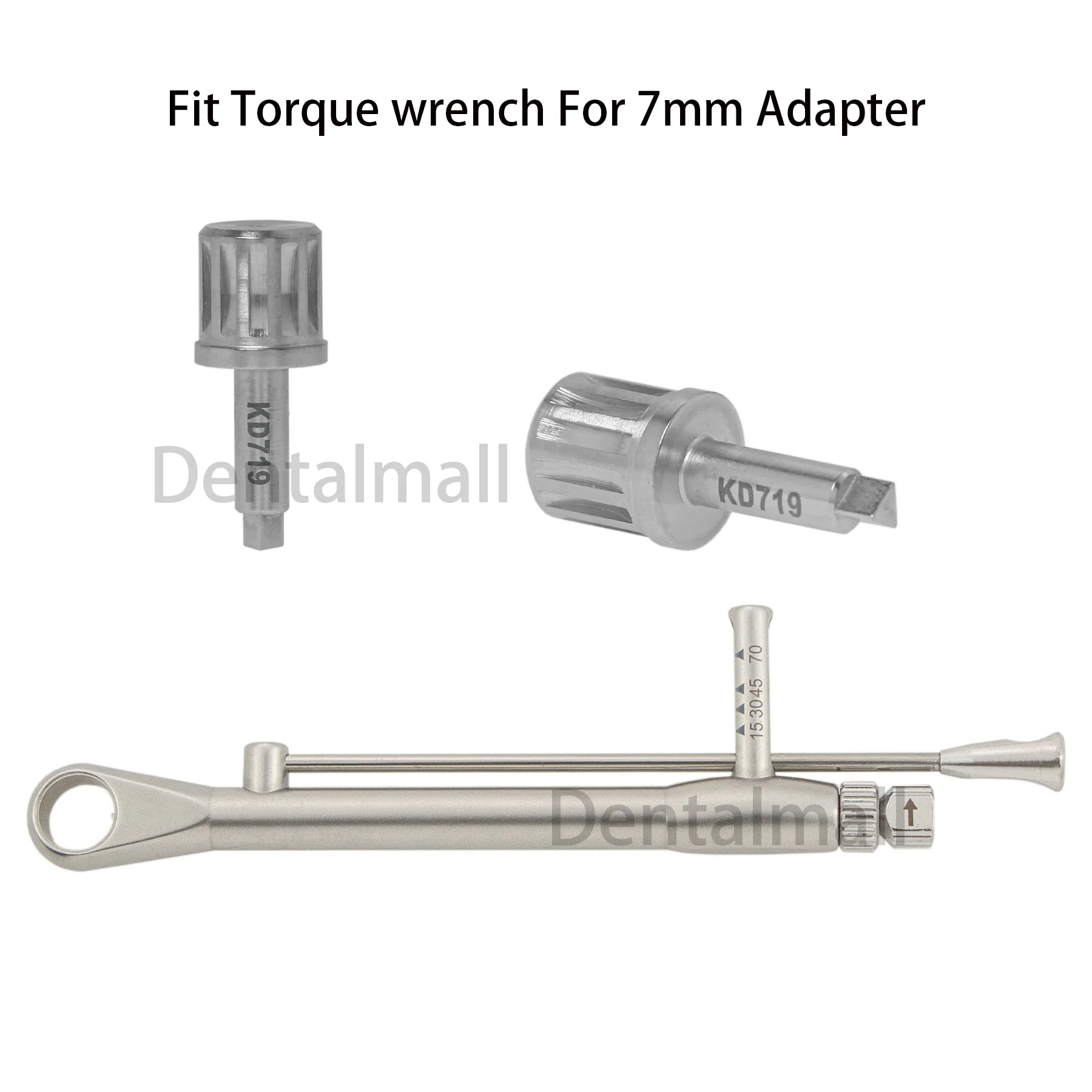 

Dental Implant Abutment Screwdriver KD719 fit Osstem Manual Driver Torque wrench 7mm