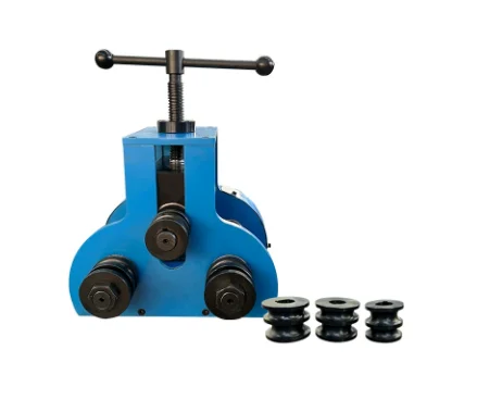 JTR-30 Pipe Bender Manual Bench Steel Pipe Bending Kit With Multiple Dies Multi-function Compact Flat Rod Brake Bending Tool