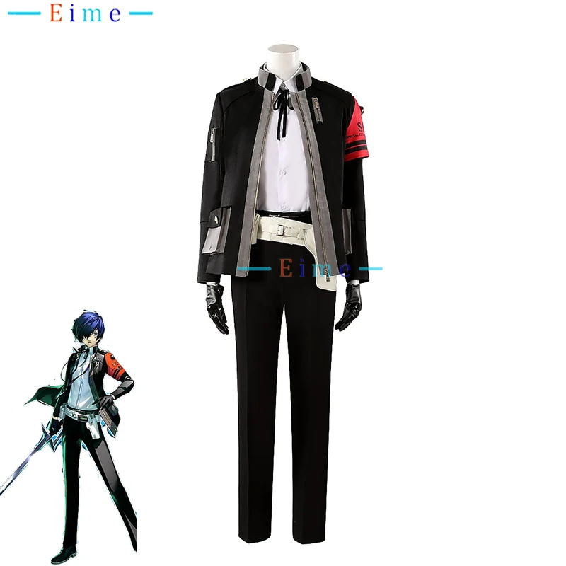 

Костюм для косплея по мотивам игры P3R Yuuki Makoto, Карнавальная форма на Хэллоуин, модный костюм, пальто, рубашка, штаны на заказ