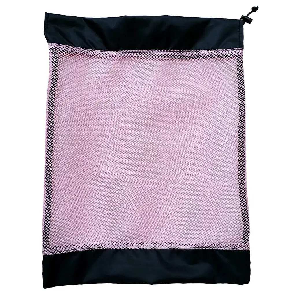Mesh Drawstring Pouch Heavy Duty Dive Gear Bag for Snorkel Mask Flippers Storage Scuba Diving Travel