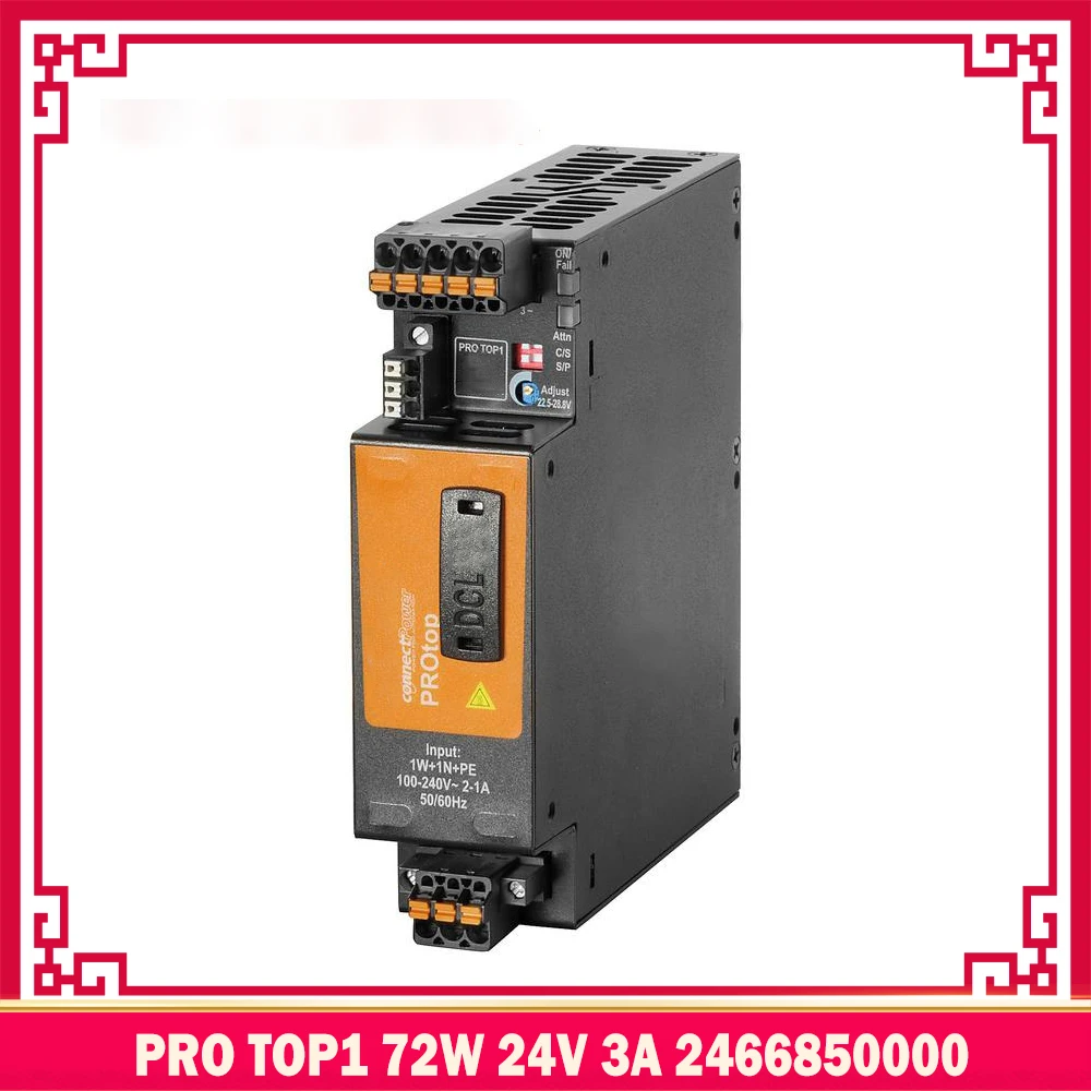 

For Weidmuller Switch Power Supply PRO TOP1 72W 24V 3A 2466850000